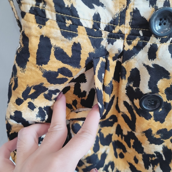 💕 Forever 21 Animal Print Blazer Jacket Women's Size XS - Picture 3 of 15